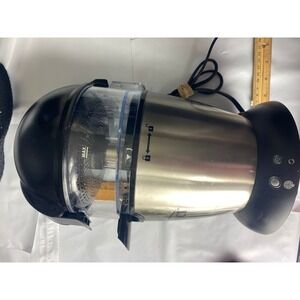 Proctor Silex Juicer Stainless Steel Black Clear Max Capacity tested